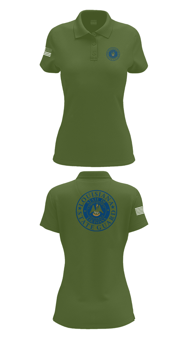 Womens Short Sleeve Performance Polo, 1st Area Command, , Teamtime, Team time, sublimation, custom sports apparel, team uniforms, spirit wear, spiritwear, sports uniforms, custom shirts, team store, custom team store, fundraiser sports, apparel fundraiser