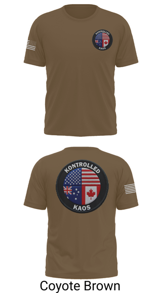 Old School Cotton Feel Shirt, Kontrolled Kaos, E-Sports, Teamtime, Team time, sublimation, custom sports apparel, team uniforms, spirit wear, spiritwear, sports uniforms, custom shirts, team store, custom team store, fundraiser sports, apparel fundraiser
