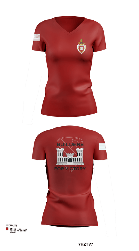 Womens Short Sleeve Vneck Shirt, 3 EN BN, , Teamtime, Team time, sublimation, custom sports apparel, team uniforms, spirit wear, spiritwear, sports uniforms, custom shirts, team store, custom team store, fundraiser sports, apparel fundraiser