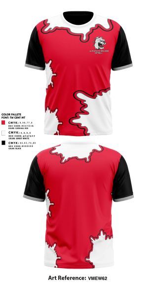 Short Sleeve Performance Shirt, La Plata R-2 Bulldogs Softball, Softball, Teamtime, Team time, sublimation, custom sports apparel, team uniforms, spirit wear, spiritwear, sports uniforms, custom shirts, team store, custom team store, fundraiser sports, apparel fundraiser