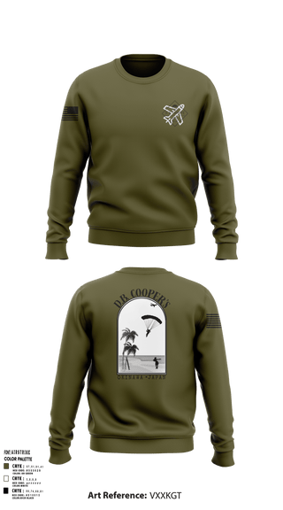 Crew Neck Sweatshirt, D.B. Coopers, , Teamtime, Team time, sublimation, custom sports apparel, team uniforms, spirit wear, spiritwear, sports uniforms, custom shirts, team store, custom team store, fundraiser sports, apparel fundraiser
