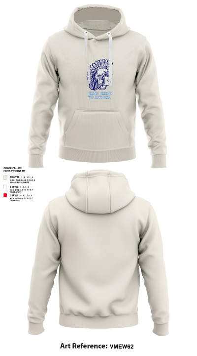 Blind Brook Volleyball 2073245 Hoodie - 1