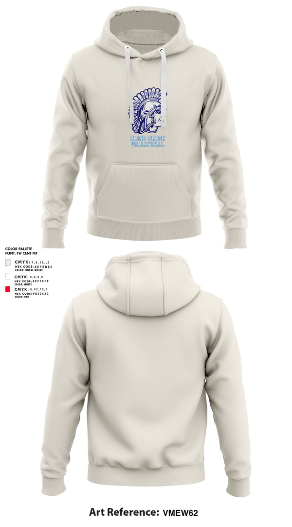 Hoodie, Blind Brook Volleyball, Women's Volleyball, Teamtime, Team time, sublimation, custom sports apparel, team uniforms, spirit wear, spiritwear, sports uniforms, custom shirts, team store, custom team store, fundraiser sports, apparel fundraiser