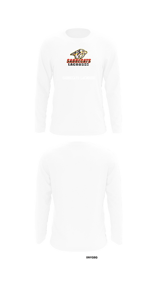 Long Sleeve Performance Shirt, Sabrecats Lacrosse, Men's Lacrosse, Teamtime, Team time, sublimation, custom sports apparel, team uniforms, spirit wear, spiritwear, sports uniforms, custom shirts, team store, custom team store, fundraiser sports, apparel fundraiser
