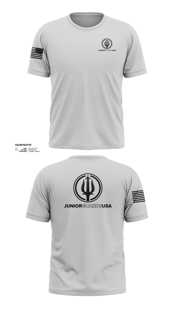 Short Sleeve Performance Shirt, Junior Guards USA, Swimming, Teamtime, Team time, sublimation, custom sports apparel, team uniforms, spirit wear, spiritwear, sports uniforms, custom shirts, team store, custom team store, fundraiser sports, apparel fundraiser