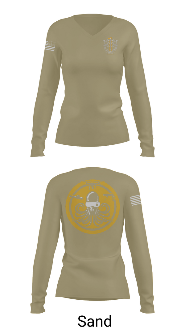 Womens Long Sleeve Vneck Shirt, SORD, 1st group, , Teamtime, Team time, sublimation, custom sports apparel, team uniforms, spirit wear, spiritwear, sports uniforms, custom shirts, team store, custom team store, fundraiser sports, apparel fundraiser