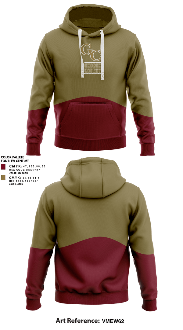 Hoodie, George County Middle School Track and Field, Track & Field, Teamtime, Team time, sublimation, custom sports apparel, team uniforms, spirit wear, spiritwear, sports uniforms, custom shirts, team store, custom team store, fundraiser sports, apparel fundraiser
