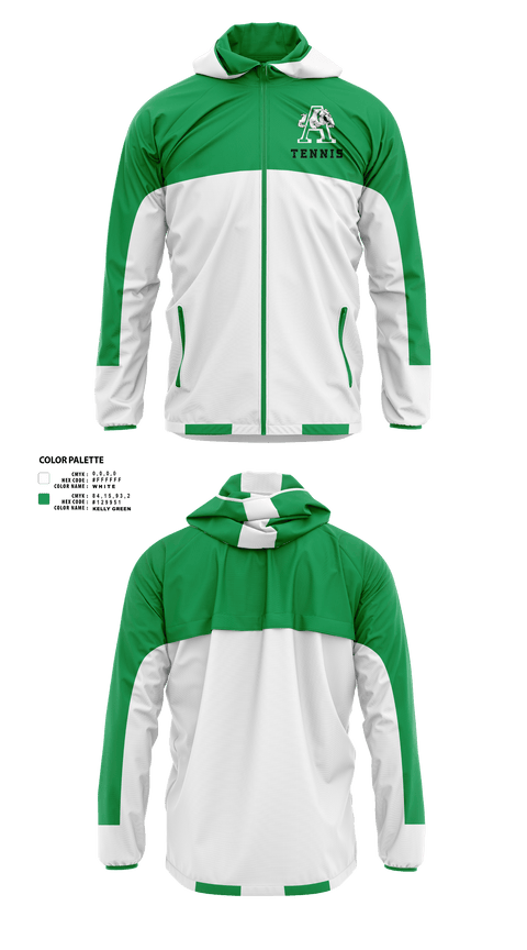 Windbreaker, Albuquerque High School Tennis, Tennis, Teamtime, Team time, sublimation, custom sports apparel, team uniforms, spirit wear, spiritwear, sports uniforms, custom shirts, team store, custom team store, fundraiser sports, apparel fundraiser