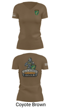 D Co 436th CA BN 62553628 Women's Short Sleeve V-neck Shirt - 8