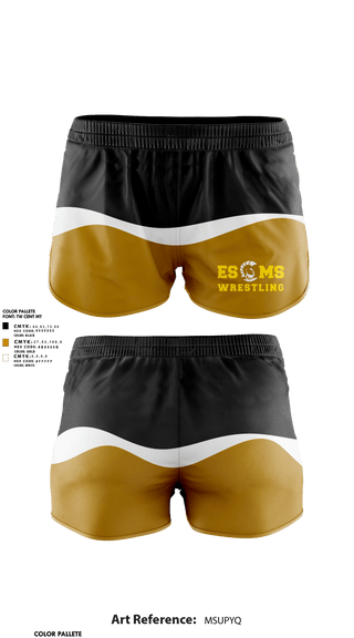 Womens Shorts, El Sausal Middle School, Spirit Store, Teamtime, Team time, sublimation, custom sports apparel, team uniforms, spirit wear, spiritwear, sports uniforms, custom shirts, team store, custom team store, fundraiser sports, apparel fundraiser