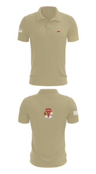 Short Sleeve Performance Polo, 1/113 CAV B-Troop, Army, Teamtime, Team time, sublimation, custom sports apparel, team uniforms, spirit wear, spiritwear, sports uniforms, custom shirts, team store, custom team store, fundraiser sports, apparel fundraiser