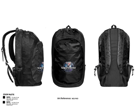 Gear Bag, Abbey West Recording, , Teamtime, Team time, sublimation, custom sports apparel, team uniforms, spirit wear, spiritwear, sports uniforms, custom shirts, team store, custom team store, fundraiser sports, apparel fundraiser