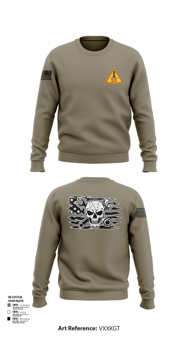 Crew Neck Sweatshirt, FOX 2-55ADA, , Teamtime, Team time, sublimation, custom sports apparel, team uniforms, spirit wear, spiritwear, sports uniforms, custom shirts, team store, custom team store, fundraiser sports, apparel fundraiser