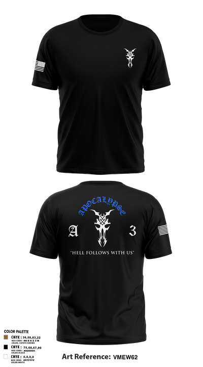 Apocalypse Platoon 49394201 Old School Cotton Feel Shirt - 107