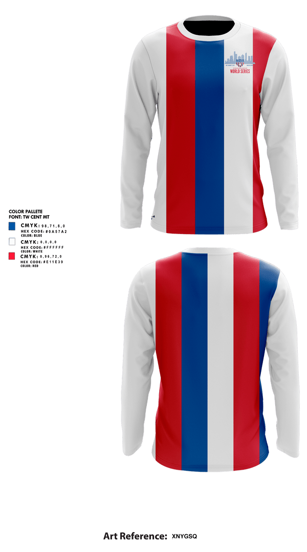 Long Sleeve Performance Shirt, Chicago Suburban Baseball League, Baseball, Teamtime, Team time, sublimation, custom sports apparel, team uniforms, spirit wear, spiritwear, sports uniforms, custom shirts, team store, custom team store, fundraiser sports, apparel fundraiser