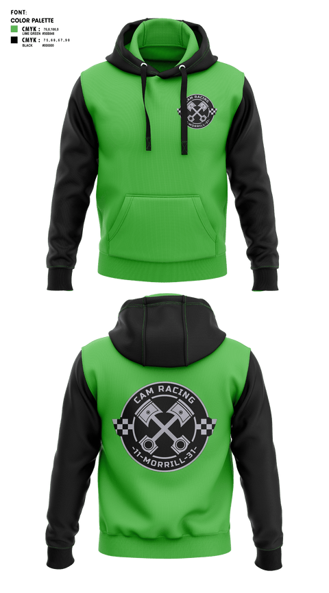 Hoodie, Cam racing, , Teamtime, Team time, sublimation, custom sports apparel, team uniforms, spirit wear, spiritwear, sports uniforms, custom shirts, team store, custom team store, fundraiser sports, apparel fundraiser