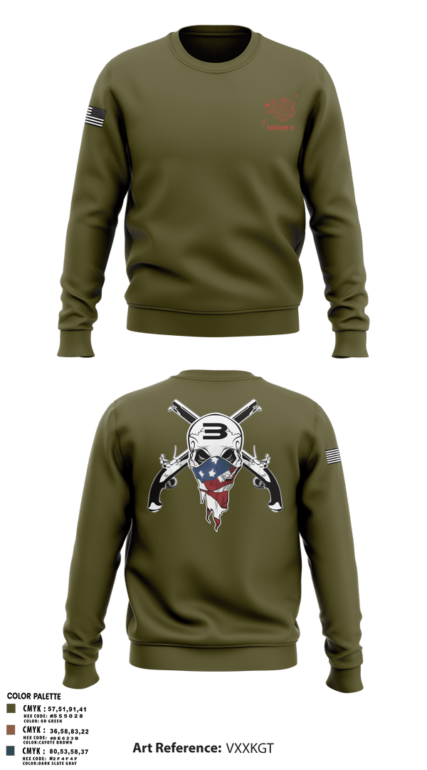 Crew Neck Sweatshirt, Special Boat Team 22, , Teamtime, Team time, sublimation, custom sports apparel, team uniforms, spirit wear, spiritwear, sports uniforms, custom shirts, team store, custom team store, fundraiser sports, apparel fundraiser
