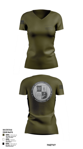 Womens Short Sleeve Vneck Shirt, Naval Research Lab, , Teamtime, Team time, sublimation, custom sports apparel, team uniforms, spirit wear, spiritwear, sports uniforms, custom shirts, team store, custom team store, fundraiser sports, apparel fundraiser