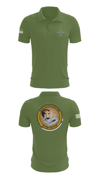 Short Sleeve Performance Polo, CVN 72 Abraham Lincoln, , Teamtime, Team time, sublimation, custom sports apparel, team uniforms, spirit wear, spiritwear, sports uniforms, custom shirts, team store, custom team store, fundraiser sports, apparel fundraiser