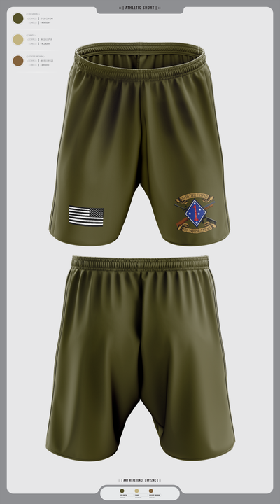 1LAR 46995876 Athletic Shorts With Pockets - 1
