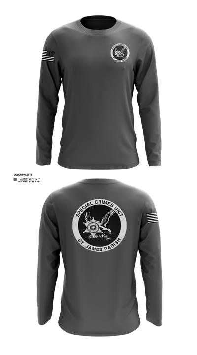 Special Investigations Unit 45981808 Long Sleeve Performance Shirt 2