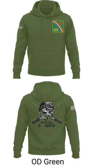 Hoodie, 1st Battalion 69th Infantry Regiment, Army, Teamtime, Team time, sublimation, custom sports apparel, team uniforms, spirit wear, spiritwear, sports uniforms, custom shirts, team store, custom team store, fundraiser sports, apparel fundraiser
