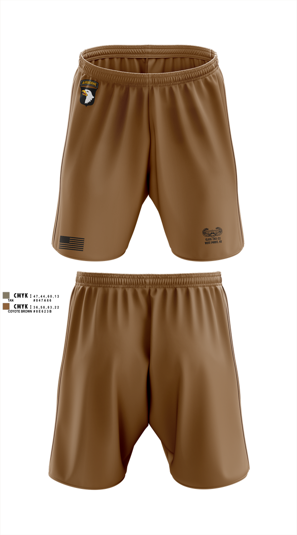 Athletic Shorts With Pockets, AASLT 10-25 Ft. Campbell, Kentucky, , Teamtime, Team time, sublimation, custom sports apparel, team uniforms, spirit wear, spiritwear, sports uniforms, custom shirts, team store, custom team store, fundraiser sports, apparel fundraiser