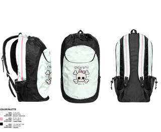 Gear Bag, Cycopaths, Cycling, Teamtime, Team time, sublimation, custom sports apparel, team uniforms, spirit wear, spiritwear, sports uniforms, custom shirts, team store, custom team store, fundraiser sports, apparel fundraiser