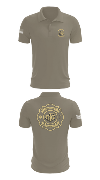 Short Sleeve Performance Polo, Casa Grande Fire Department, , Teamtime, Team time, sublimation, custom sports apparel, team uniforms, spirit wear, spiritwear, sports uniforms, custom shirts, team store, custom team store, fundraiser sports, apparel fundraiser
