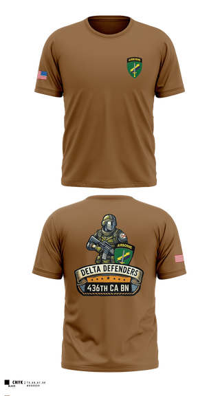 Short Sleeve Performance Shirt, D Co 436th CA BN, , Teamtime, Team time, sublimation, custom sports apparel, team uniforms, spirit wear, spiritwear, sports uniforms, custom shirts, team store, custom team store, fundraiser sports, apparel fundraiser