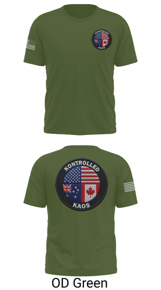 Old School Cotton Feel Shirt, Kontrolled Kaos, E-Sports, Teamtime, Team time, sublimation, custom sports apparel, team uniforms, spirit wear, spiritwear, sports uniforms, custom shirts, team store, custom team store, fundraiser sports, apparel fundraiser