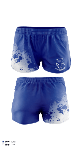 Track Shorts, La Center Cross Country, Cross Country, Teamtime, Team time, sublimation, custom sports apparel, team uniforms, spirit wear, spiritwear, sports uniforms, custom shirts, team store, custom team store, fundraiser sports, apparel fundraiser