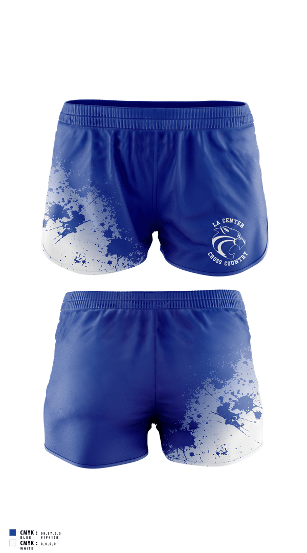 Track Shorts, La Center Cross Country, Cross Country, Teamtime, Team time, sublimation, custom sports apparel, team uniforms, spirit wear, spiritwear, sports uniforms, custom shirts, team store, custom team store, fundraiser sports, apparel fundraiser