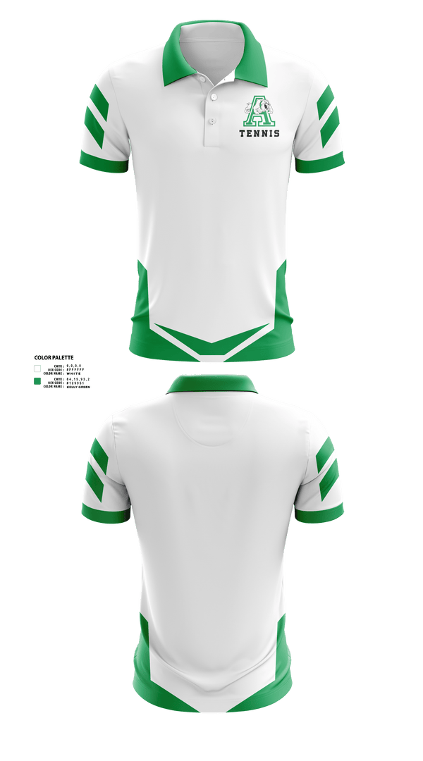 Short Sleeve Performance Polo, Albuquerque High School Tennis, Tennis, Teamtime, Team time, sublimation, custom sports apparel, team uniforms, spirit wear, spiritwear, sports uniforms, custom shirts, team store, custom team store, fundraiser sports, apparel fundraiser