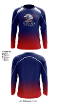 Milford Eagles Pop Warner Football and Cheer 85500081 Long Sleeve Performance Shirt 3 (1)