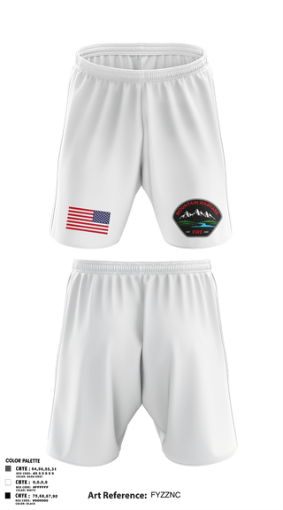 Athletic Shorts With Pockets, Marine corps mountain warfare training center fire and emergency services, Fire Department, Teamtime, Team time, sublimation, custom sports apparel, team uniforms, spirit wear, spiritwear, sports uniforms, custom shirts, team store, custom team store, fundraiser sports, apparel fundraiser