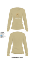 Montgomery County Police CNT 46228172 Women's Long Sleeve V-neck Shirt - 78
