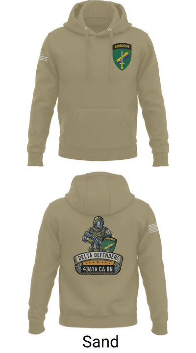 D Co 436th CA BN 62553628 Hoodie - 98