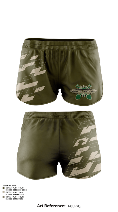 Enchanted Landscaping Track Shorts - 2