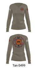 Plant X ERT 7276116 Women's Long Sleeve V-neck Shirt - 77