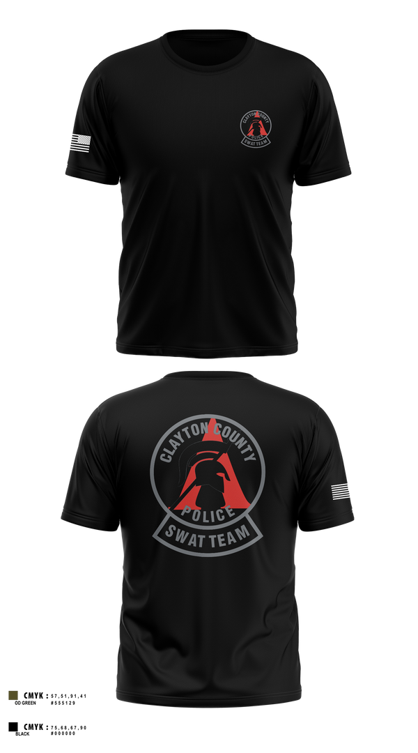 Old School Cotton Feel Shirt, Clayton County Police SWAT Team, Police, Teamtime, Team time, sublimation, custom sports apparel, team uniforms, spirit wear, spiritwear, sports uniforms, custom shirts, team store, custom team store, fundraiser sports, apparel fundraiser