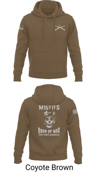 Hoodie, 4th platoon misfits, Army, Teamtime, Team time, sublimation, custom sports apparel, team uniforms, spirit wear, spiritwear, sports uniforms, custom shirts, team store, custom team store, fundraiser sports, apparel fundraiser