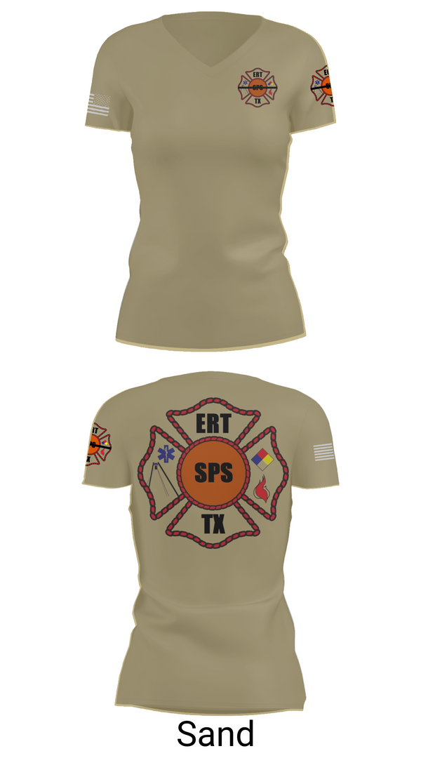Womens Short Sleeve Vneck Shirt, Plant X ERT, , Teamtime, Team time, sublimation, custom sports apparel, team uniforms, spirit wear, spiritwear, sports uniforms, custom shirts, team store, custom team store, fundraiser sports, apparel fundraiser