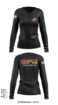1528th FSC (SO) (A) 11146536 Women's Long Sleeve V-neck Shirt - 101