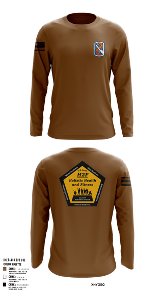 Long Sleeve Performance Shirt, 198th Infantry Training Brigade, , Teamtime, Team time, sublimation, custom sports apparel, team uniforms, spirit wear, spiritwear, sports uniforms, custom shirts, team store, custom team store, fundraiser sports, apparel fundraiser