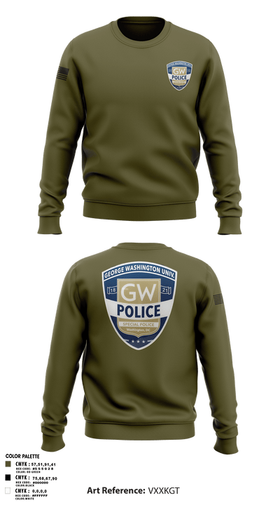 GWPD 22334714 Crew Neck Sweatshirt - 1