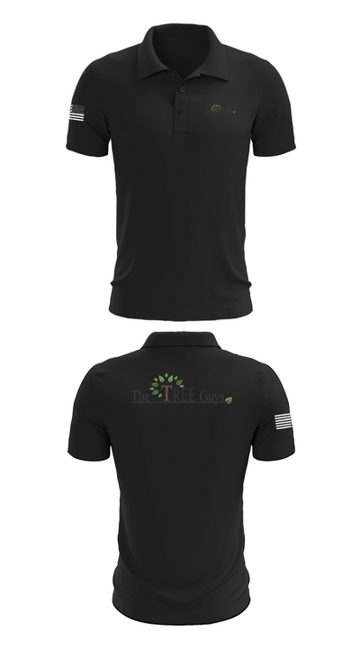 The tree guys 30385128 Short Sleeve Performance Polo - 12