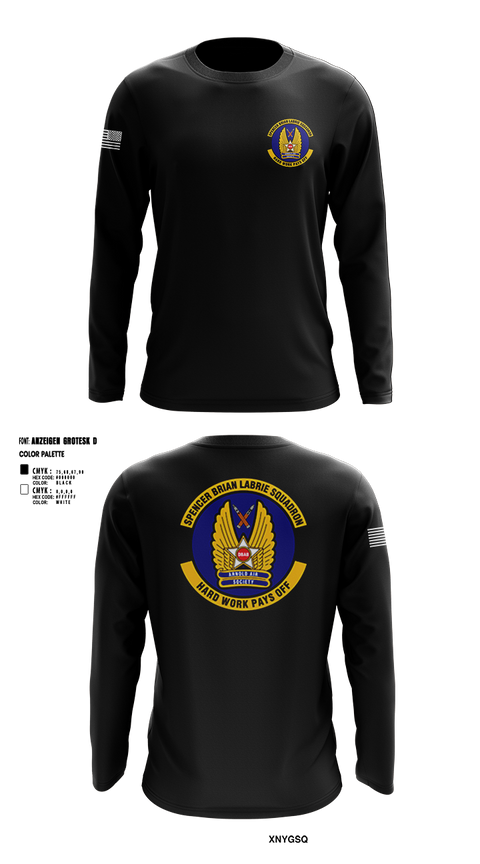 Long Sleeve Performance Shirt, Spencer Brian LaBrie Squadron, , Teamtime, Team time, sublimation, custom sports apparel, team uniforms, spirit wear, spiritwear, sports uniforms, custom shirts, team store, custom team store, fundraiser sports, apparel fundraiser