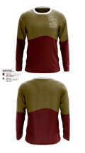 George County Middle School Track and Field 41833879 Long Sleeve Performance Shirt 1