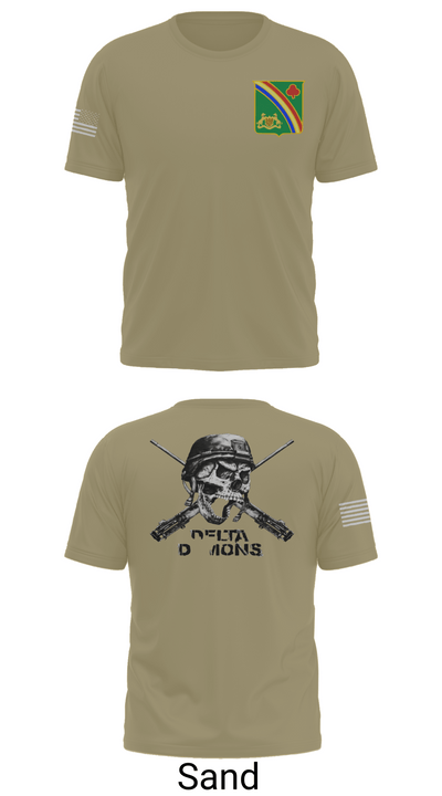 1st Battalion 69th Infantry Regiment 40459574 Old School Cotton Feel Shirt - 90